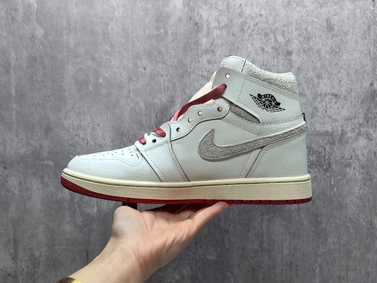 Air Jordan 1 Retro 'Cinnabar Red' Leather Sneakers