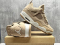 Air Jordan 4 Retro 'Milk Tea' Sneakers - Beige/Cream