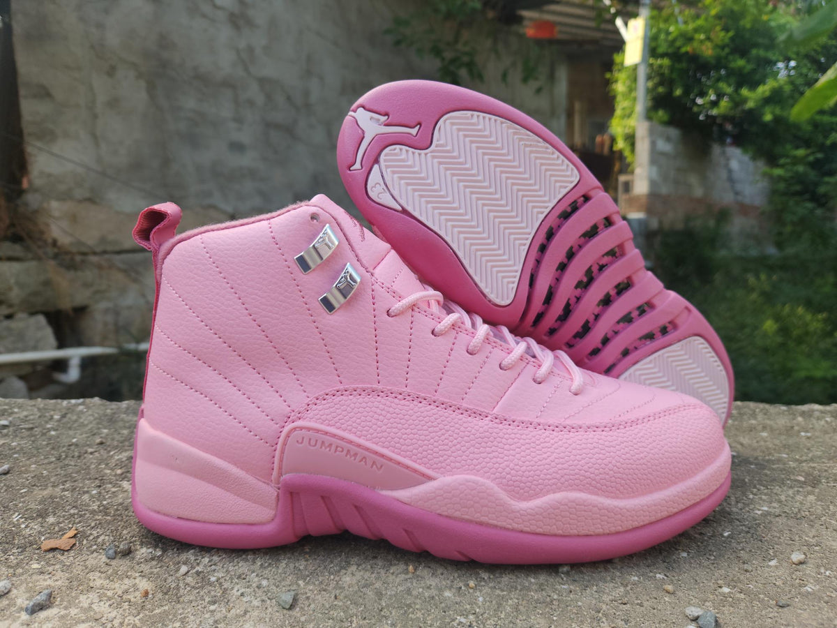 Air Jordan 12 Retro "Pink Reverie" | Valentine White & Vivid Pink