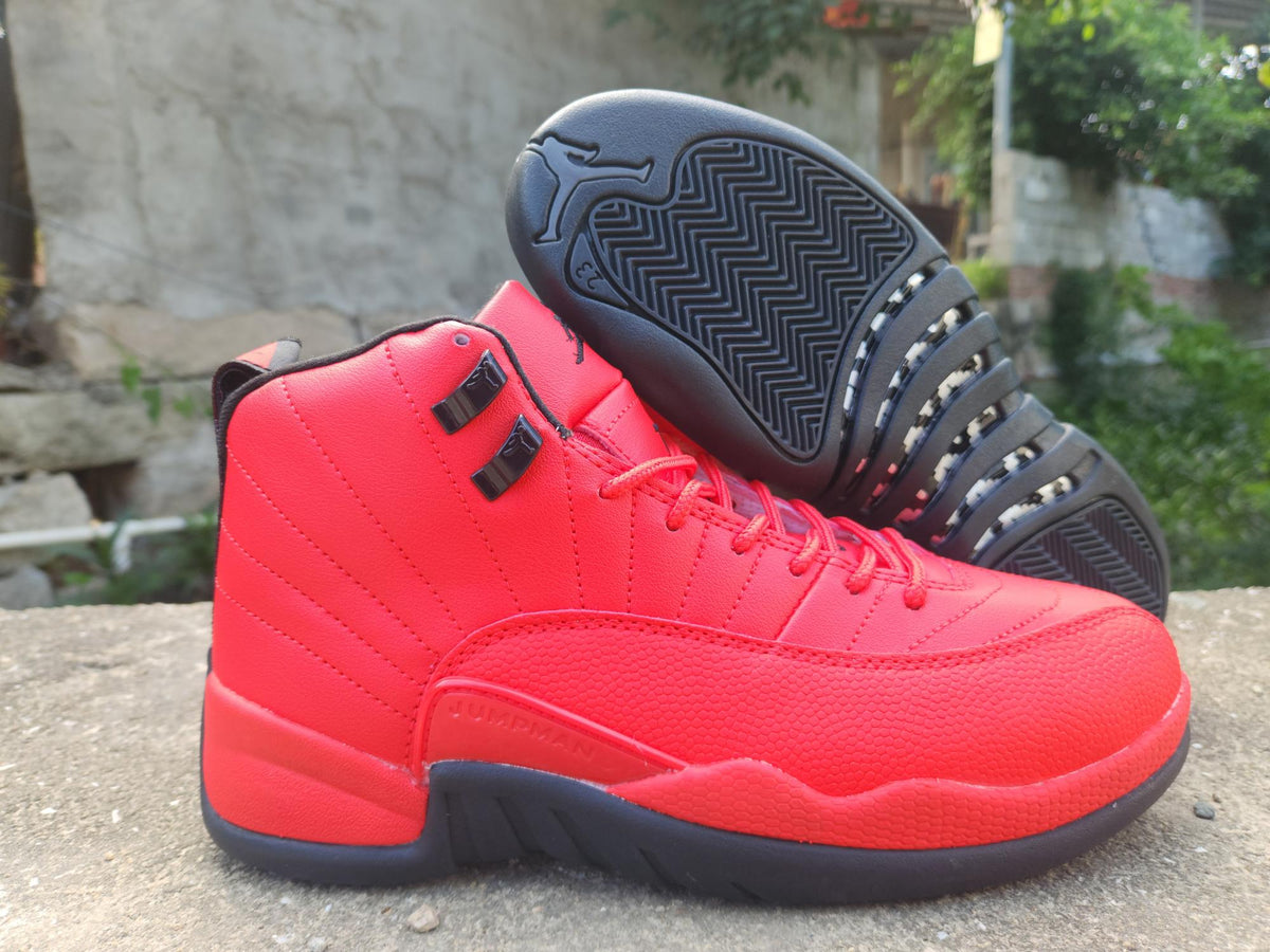 Air Jordan 12 Retro "Ember After Dark" | Black & Red Sneakers