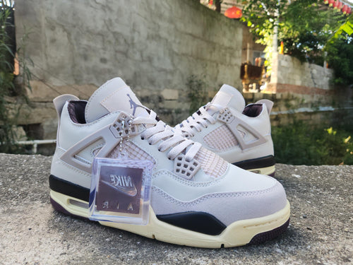 A Ma Maniére x Air Jordan 4 Sneakers - Brown/Pink