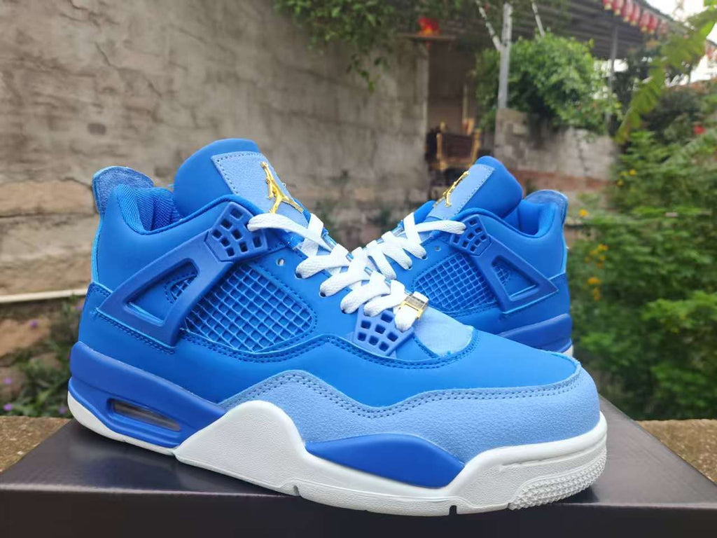 Air Jordan 4 Retro Royal-Blue-Gold | Cobalt Overture