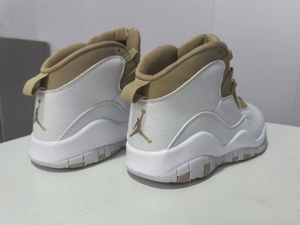 Air Jordan 10 White & Brown | Walnut Daylight