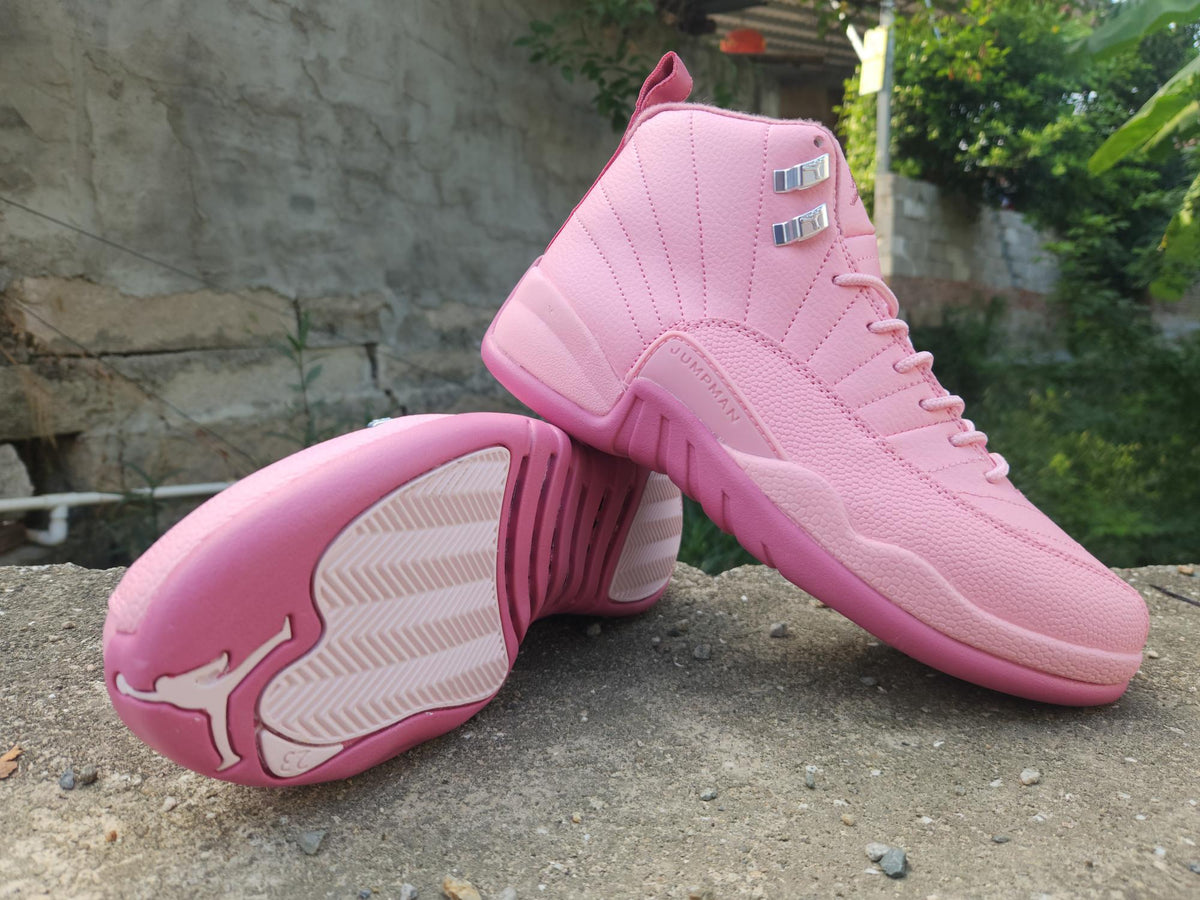 Air Jordan 12 Retro "Pink Reverie" | Valentine White & Vivid Pink