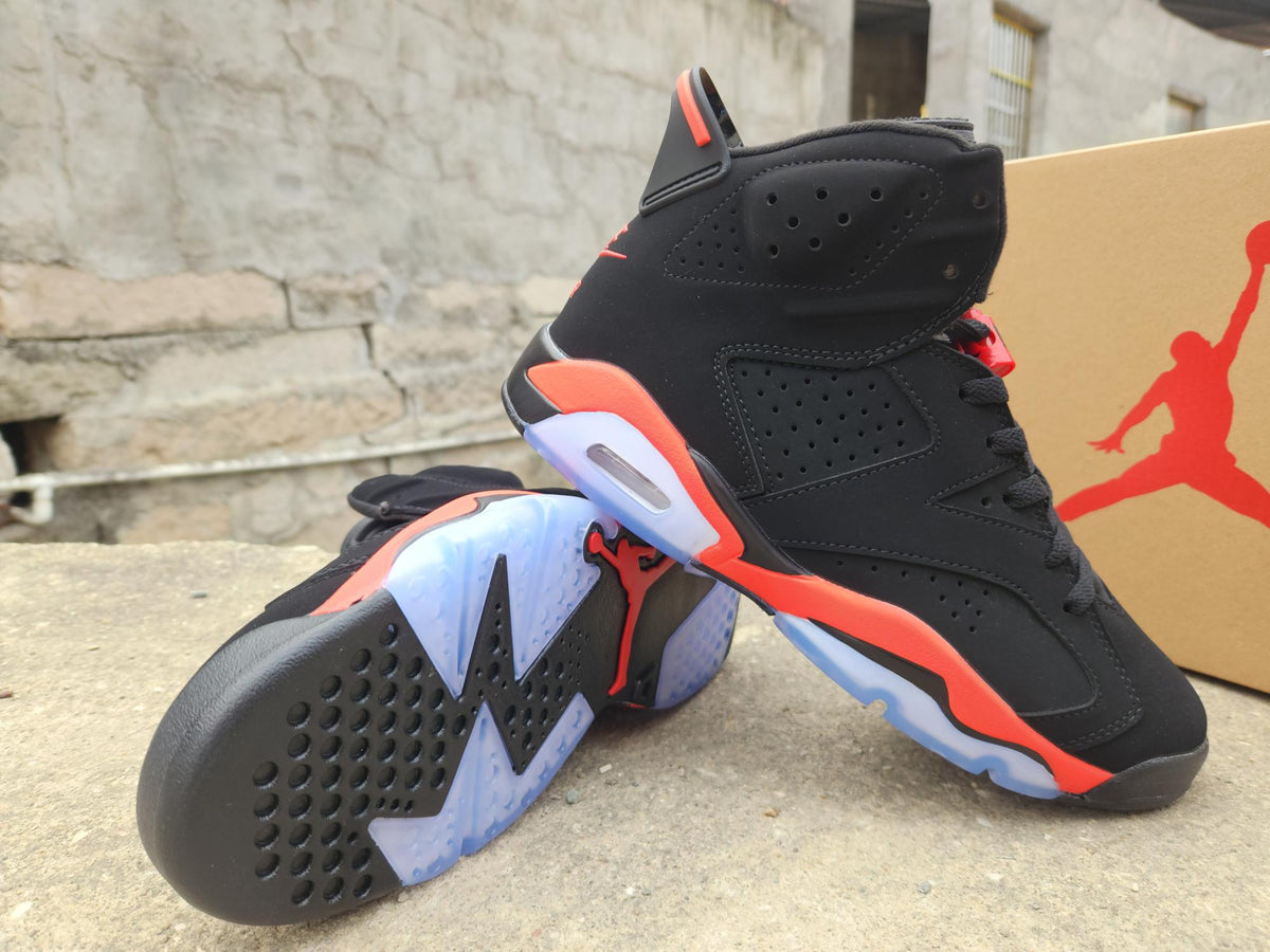 Air Jordan 6 'Shattered Backboard' Sneakers - Black/Red