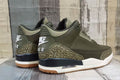 Air Jordan 3 Retro Sneakers - Medium Olive/Sequoia/Sail - DN3707-202