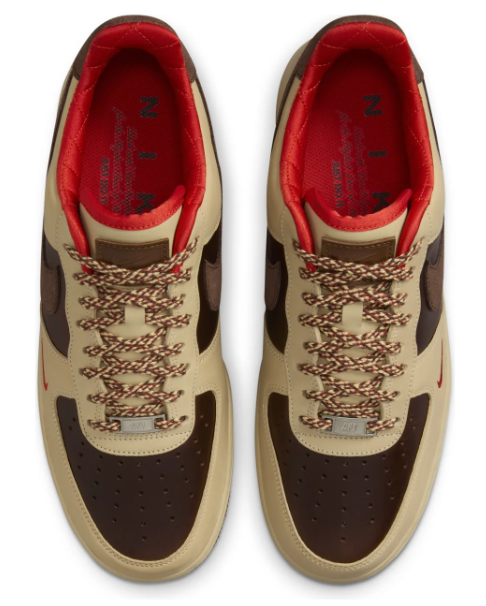 Nike Air Force 1 '07 'Light British Cacao Wow' Sneakers - HQ3447-222