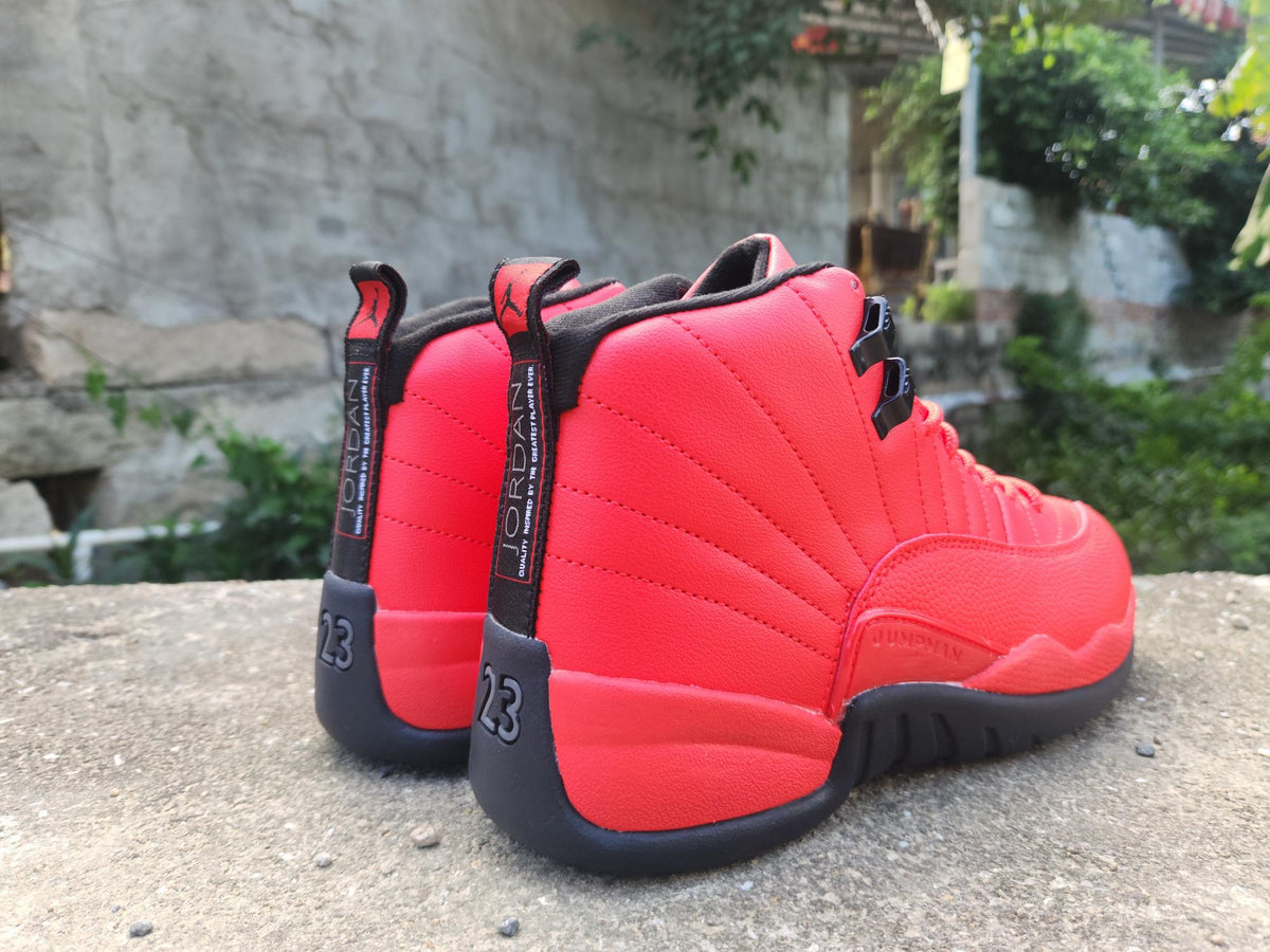 Air Jordan 12 Retro "Ember After Dark" | Black & Red Sneakers