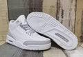 Air Jordan 3 Retro Unisex Sneakers - Pure White