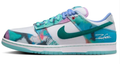 Nike SB Dunk Low Futura Laboratories 'Bleached Aqua' Sneakers - HF6061-400