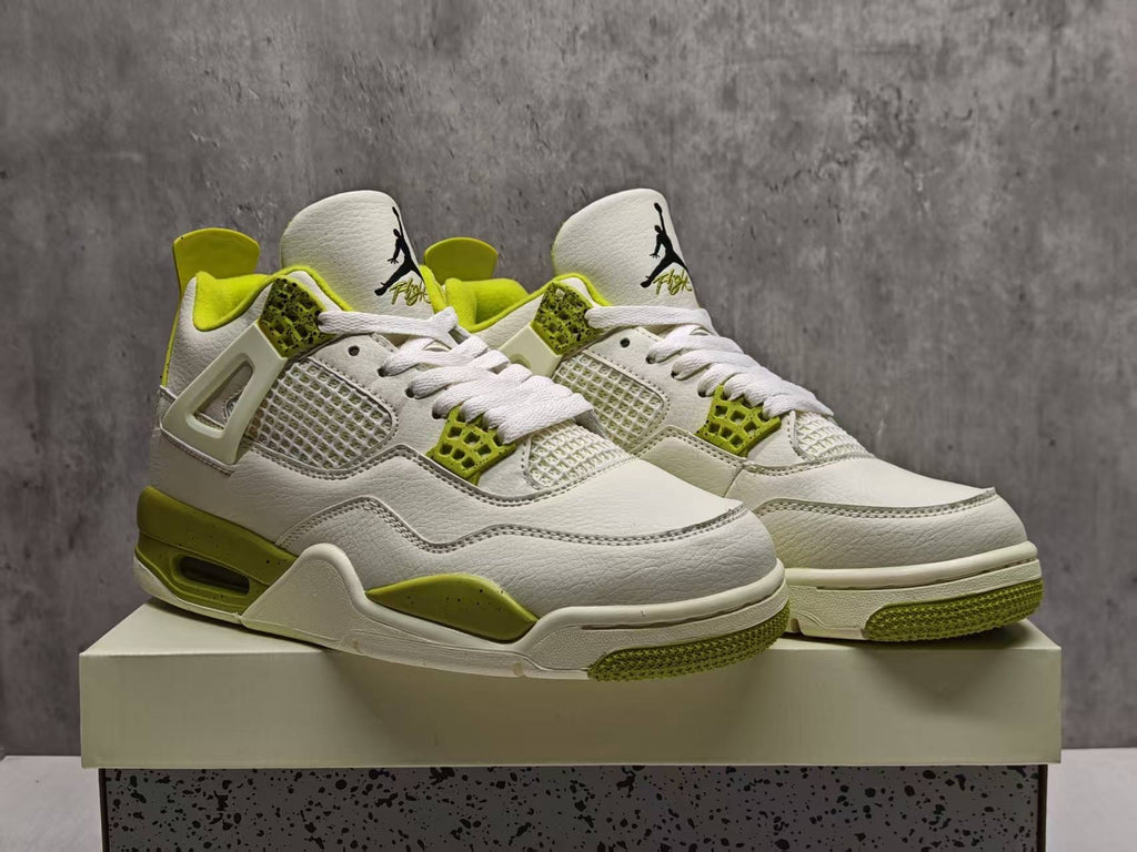 Air Jordan 4 Orchard Drift | Avocado Green Sneakers