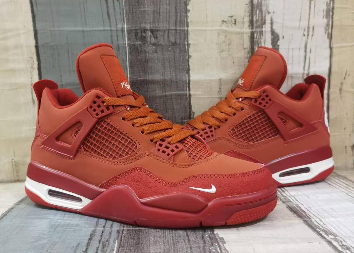 Air Jordan 4 Retro 'Brick-by-Brick' Sneakers