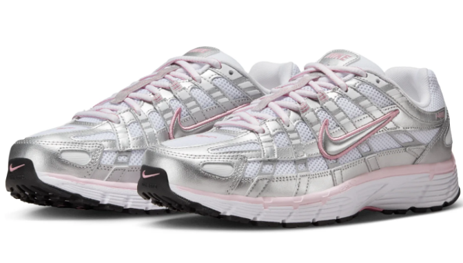 Nike P-6000 Women's 'White Elemental Pink' Sneakers - BV1021-108