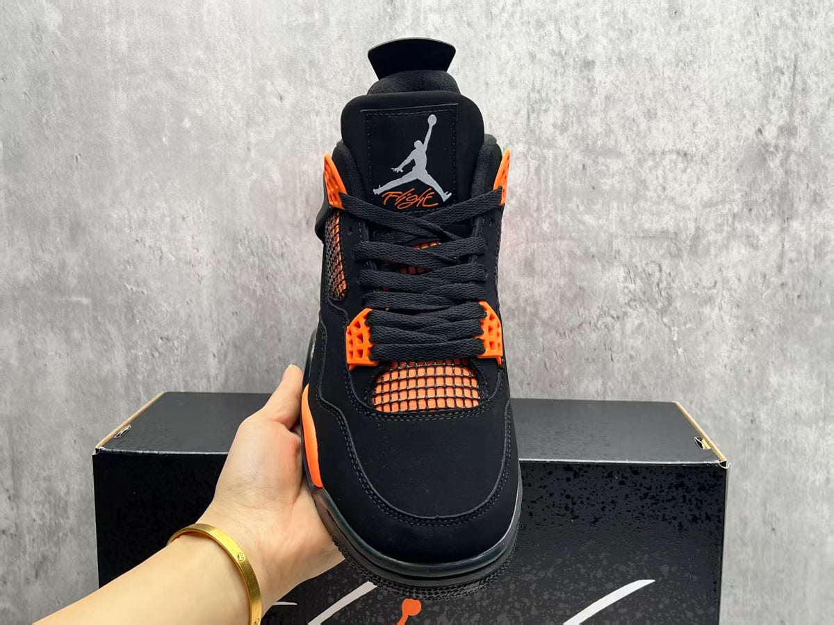 Air Jordan 4 Orange Thunder | Ember Static