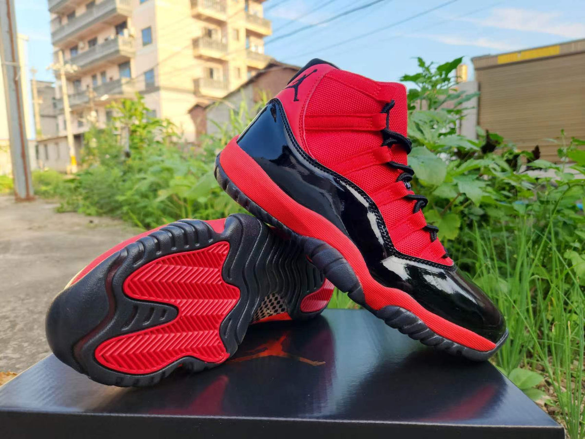 Air Jordan 11 Red & Black | Crimson Voltage
