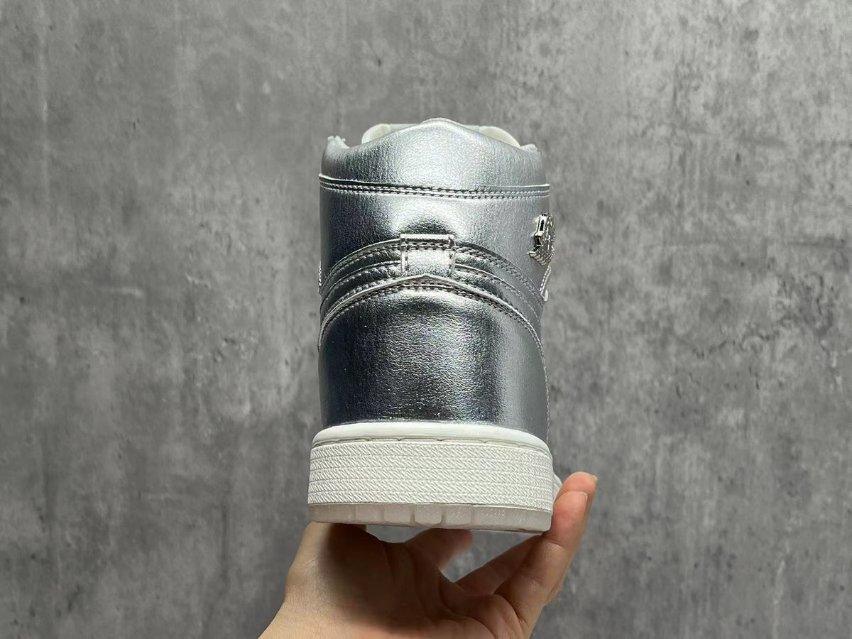 Air Jordan 1 Metallic Silver | Lunar Frequency