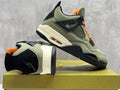 Air Jordan 4 Retro Sneakers - Olive Green