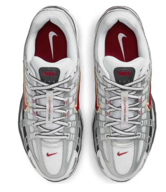 Nike P-6000 CNPT Women's 'Metallic Silver Red' Sneakers - BV1021-101