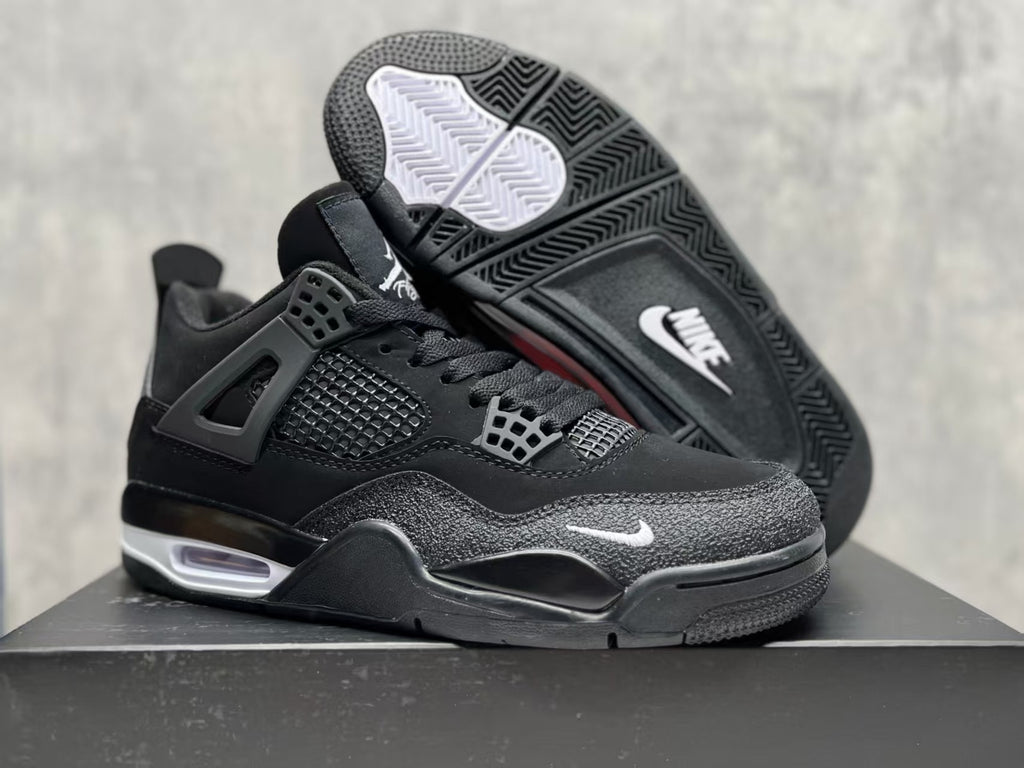 Air Jordan 4 Retro 'Black Motorsport' Sneakers