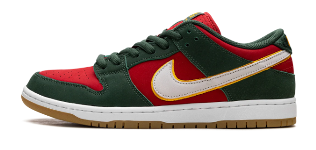 Nike SB Dunk 'Seattle Sonics' Sneakers - FZ1287-300