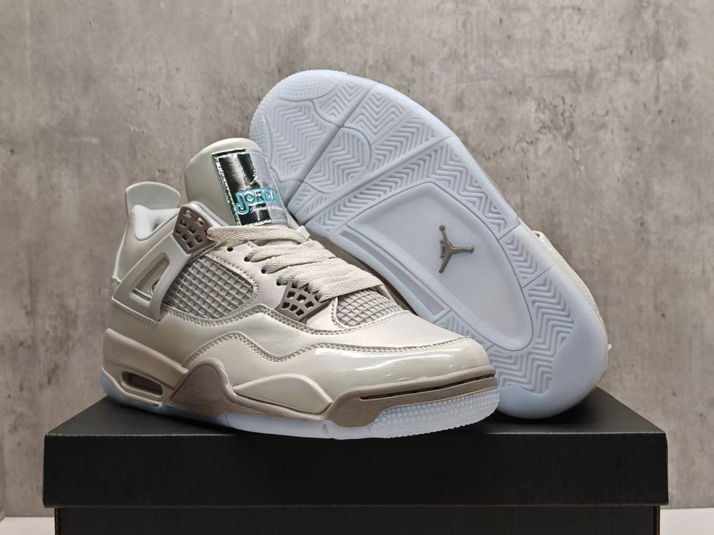 Air Jordan 4 Retro 'Cool Grey' Unisex Sneakers - 308497-007