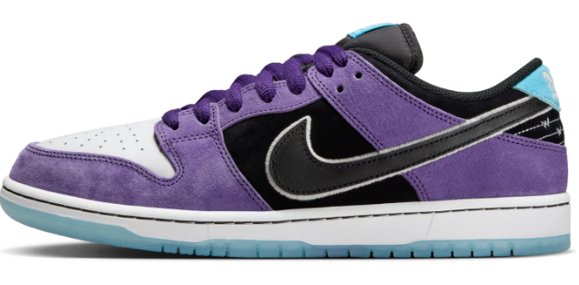 Nike SB x Hayley Wilson Dunk Low 'Court Purple' Sneakers - HJ0513-500