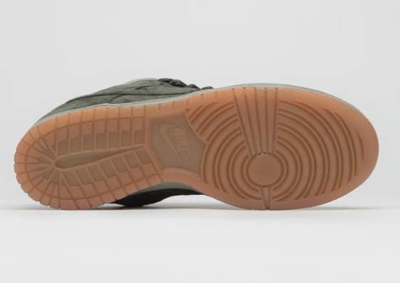 Nike SB Dunk Low Pro B Sneakers - Sequoia/Light Army/White