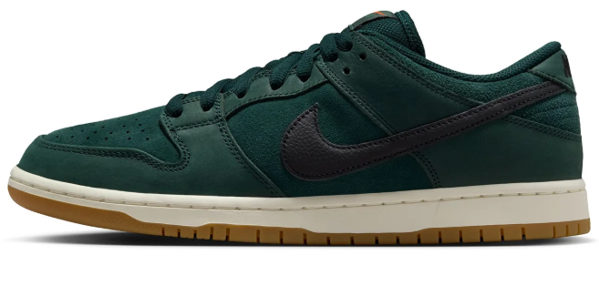 Nike SB Dunk Low Orange Label 'Deep Fir' Sneakers