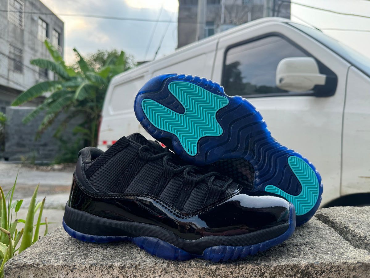 Air Jordan 11 Black Gamma Blue — Gamma Afterdark