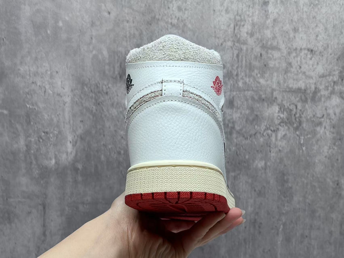 Air Jordan 1 Retro 'Cinnabar Red' Leather Sneakers