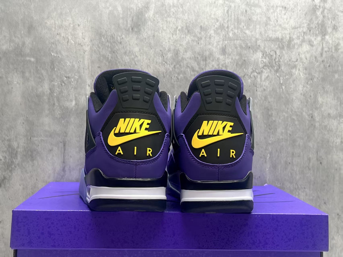 Air Jordan 4 Retro Lakers Purple-Gold | Violet Marquee