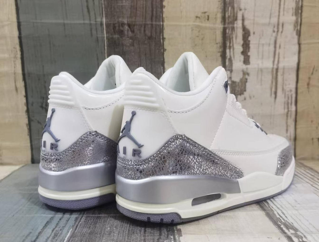 Air Jordan 3 Retro Beige-Silver Men's | Dune Alloy