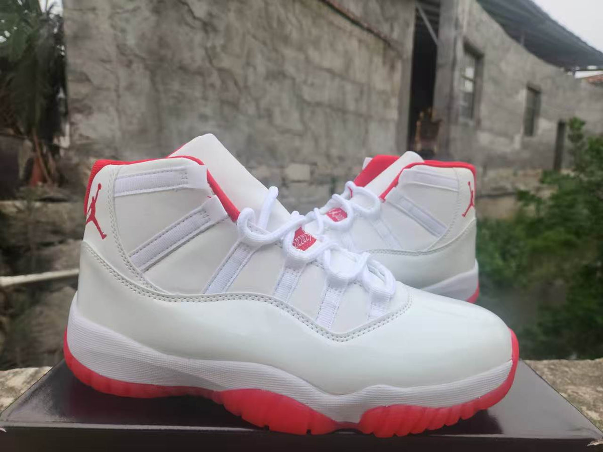Air Jordan 11 White & Red | Cherry Daybreak