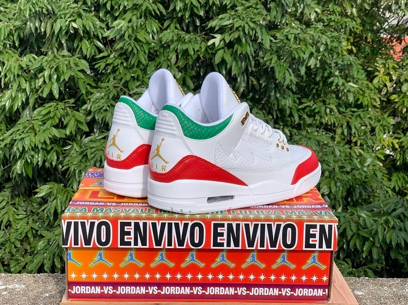 Air Jordan 3 'Meico El Vuelo' Sneakers