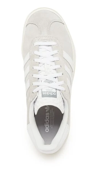 adidas Gazelle Bold Women's 'Grey White' Sneakers - HQ6893