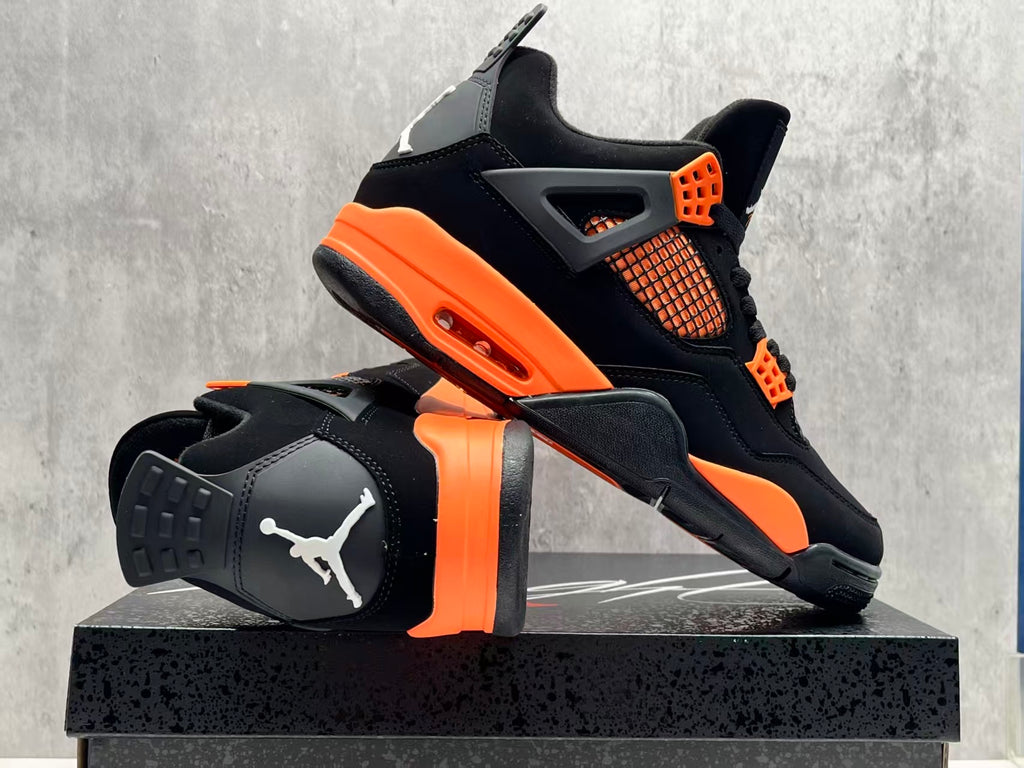 Air Jordan 4 Orange Thunder | Ember Static