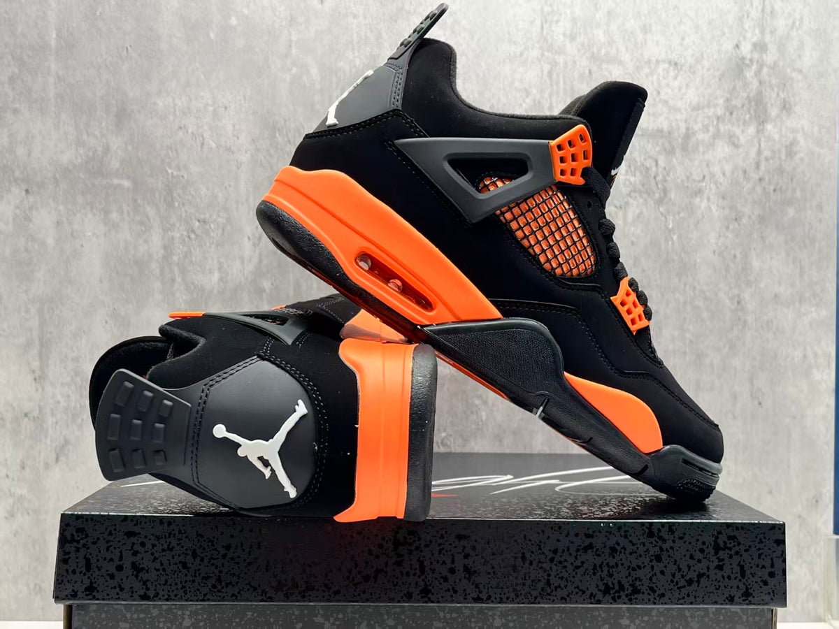 Air Jordan 4 Orange Thunder | Ember Static