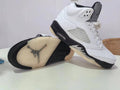 Air Jordan 5 White & Black | Monochrome Current