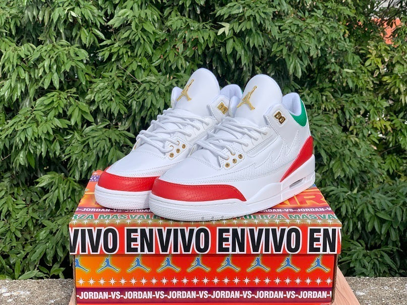 Air Jordan 3 'Meico El Vuelo' Sneakers