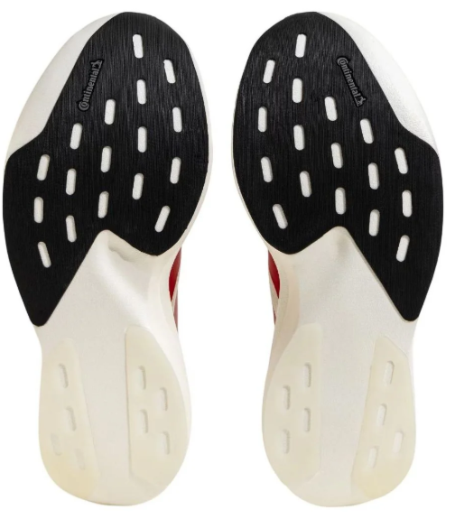 adidas Adizero EVO SL 'White Red' Running Shoes – JS1182