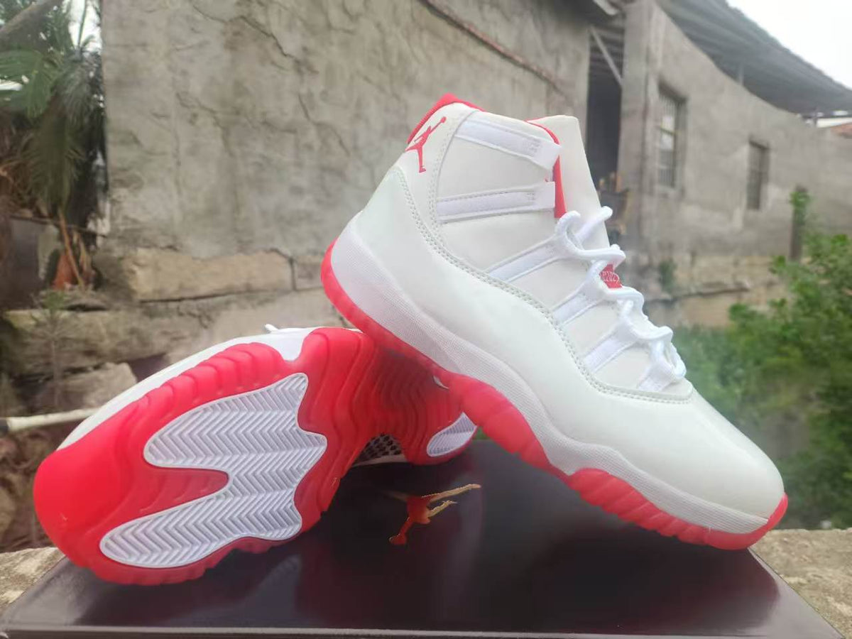 Air Jordan 11 White & Red | Cherry Daybreak