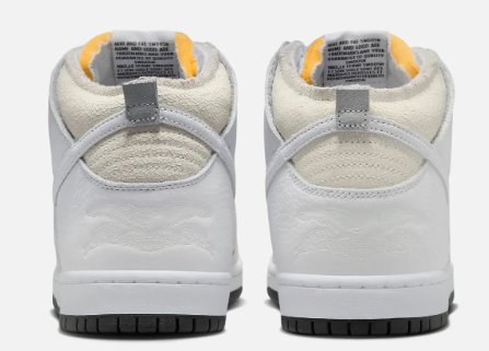 Nike SB x Anti-Hero Dunk High Sneakers - White/Black