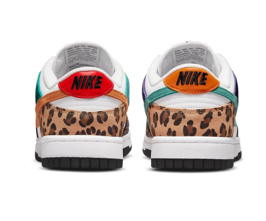 Nike Dunk Low SE 'Safari Mix' Sneakers - DN3866-100