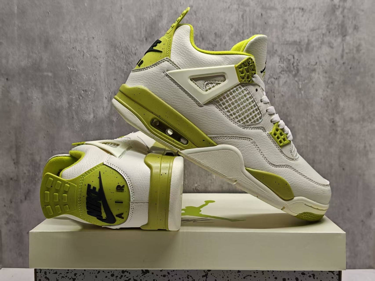 Air Jordan 4 Orchard Drift | Avocado Green Sneakers