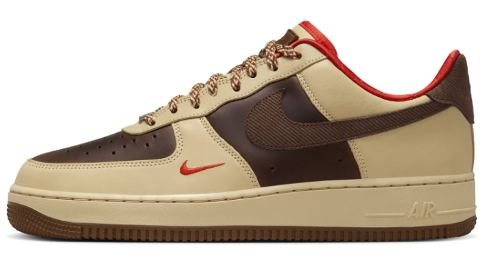 Nike Air Force 1 '07 'Light British Cacao Wow' Sneakers - HQ3447-222