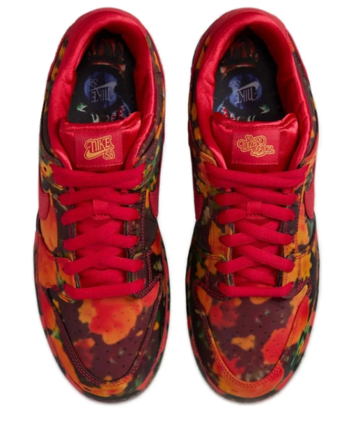 Nike SB Dunk Low 'The Wizard of Oz' Sneakers - FZ1291-600