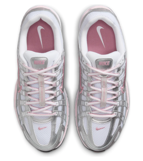 Nike P-6000 Women's 'White Elemental Pink' Sneakers - BV1021-108