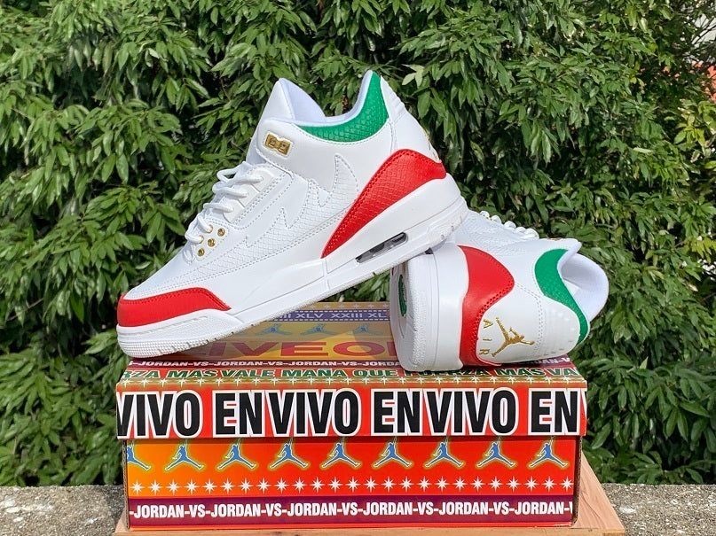 Air Jordan 3 'Meico El Vuelo' Sneakers