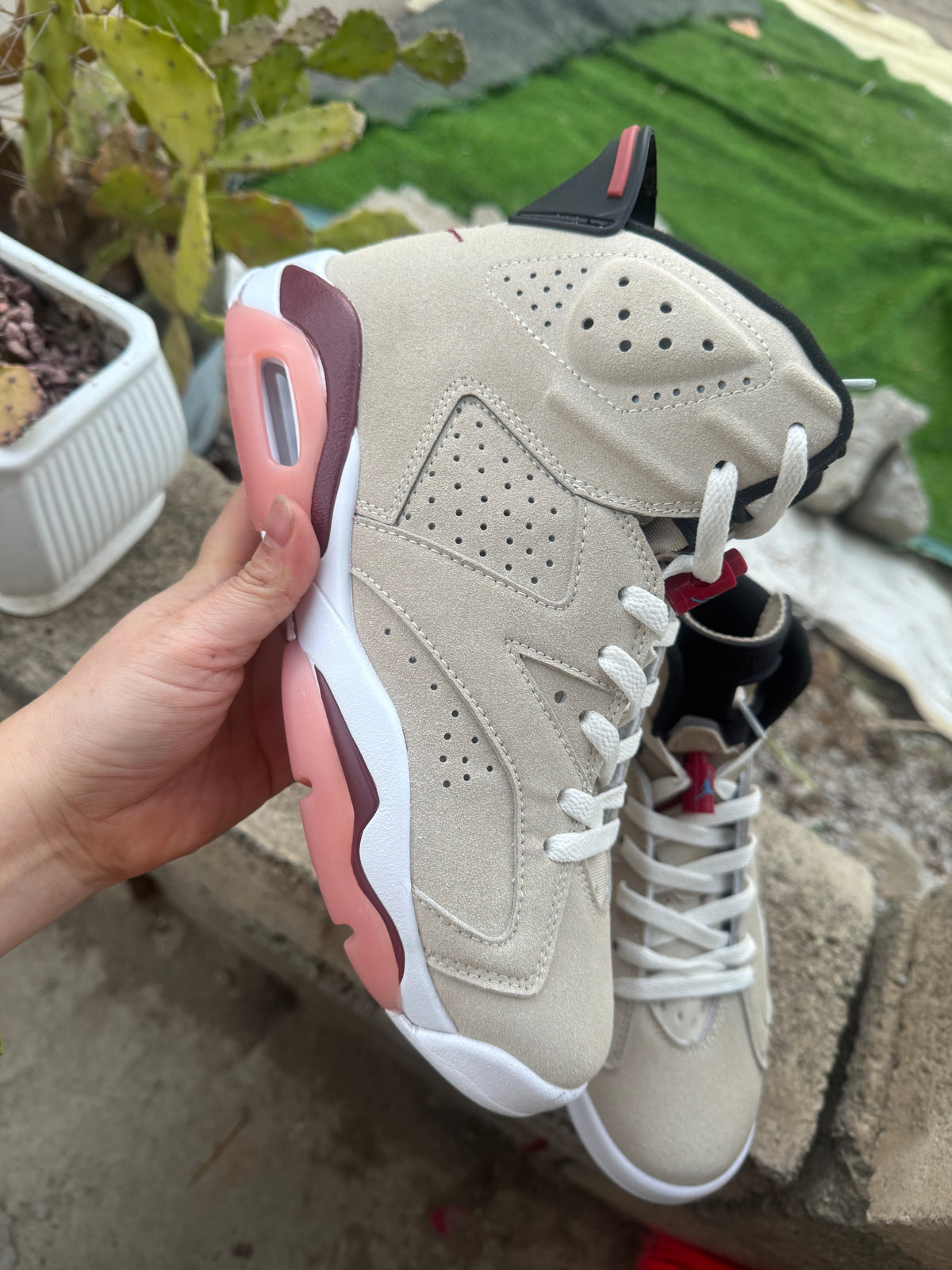 Air Jordan 6 Cream & Brown | Dune Cadence