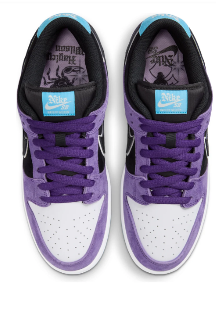 Nike SB x Hayley Wilson Dunk Low 'Court Purple' Sneakers - HJ0513-500